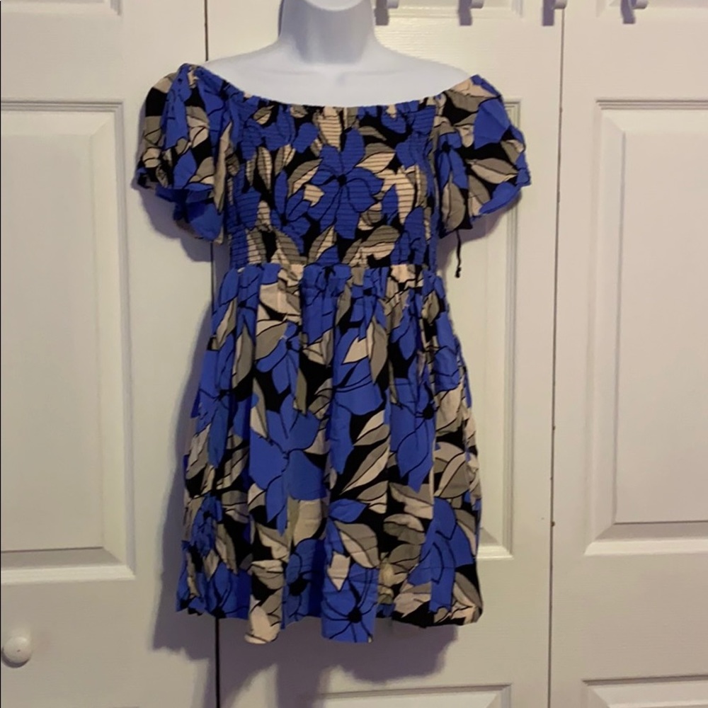 Free people blue dress
